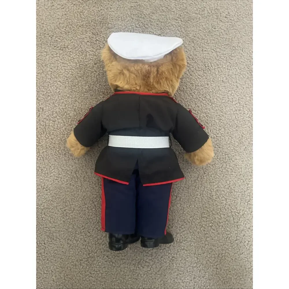 Genuine U.S. MARINE CORPS ENLISTED DRESS BLUE UNIFORM PLUSH BEAR 21